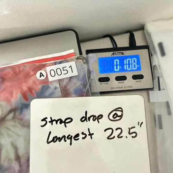 American Leather Co ALC Cleveland Crossbody Bag Tie Dye Floral Leather - Picture 14 of 14